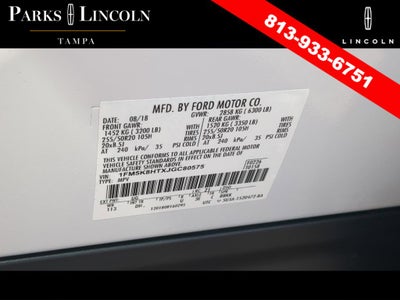 2018 Ford Explorer Platinum