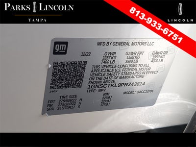 2023 Chevrolet Tahoe High Country