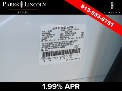 2021 Lincoln Nautilus Standard