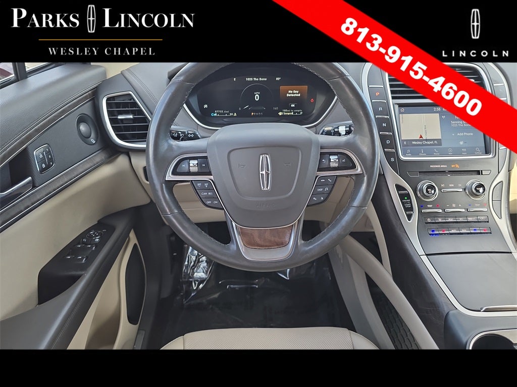 2019 Lincoln Nautilus Reserve