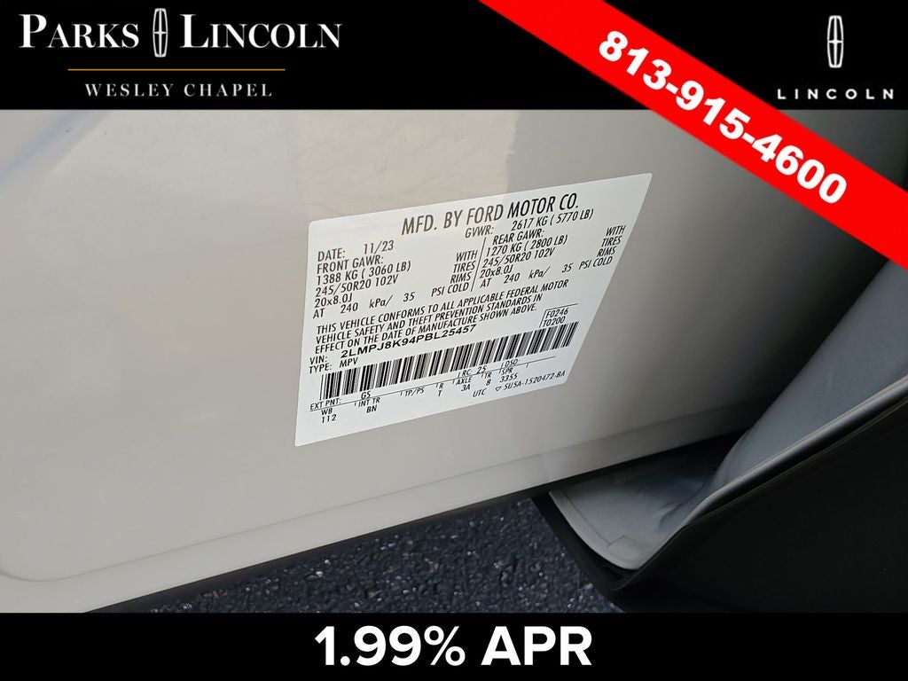 2023 Lincoln Nautilus Reserve