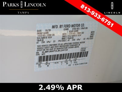 2020 Lincoln Nautilus Reserve