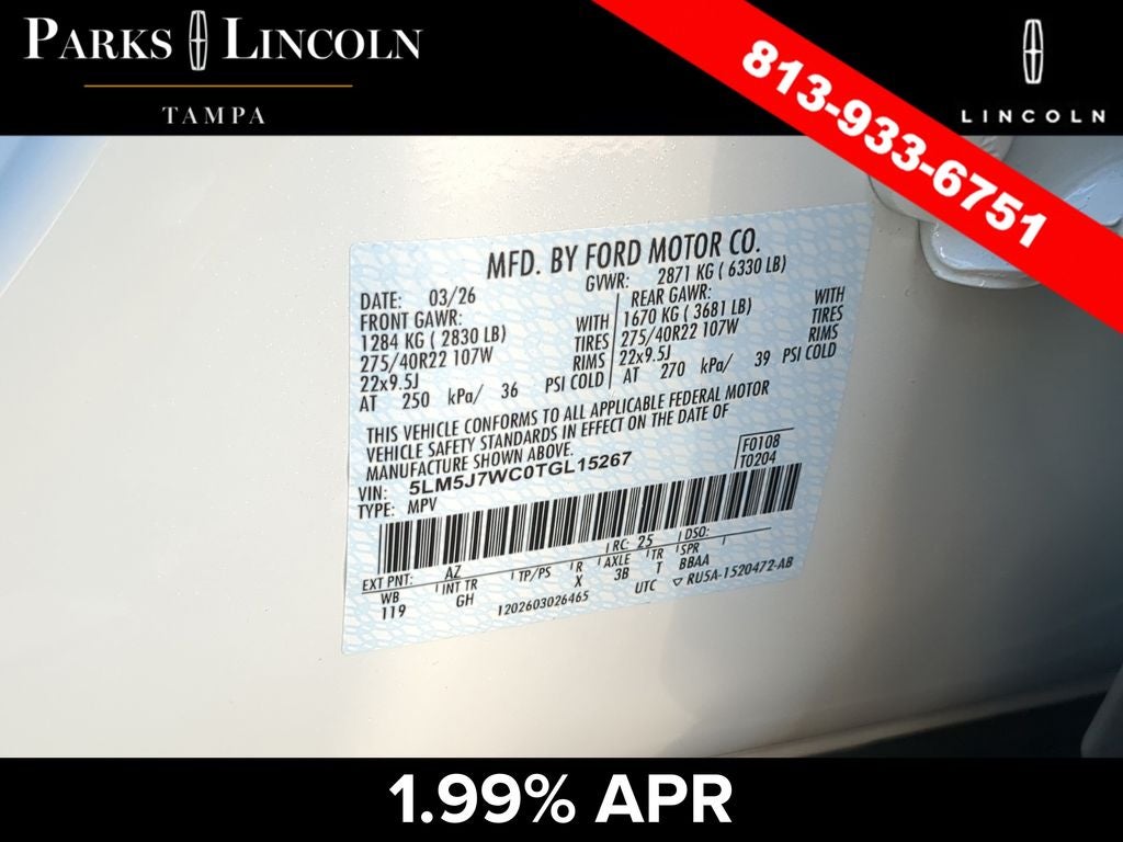 2026 Lincoln Aviator Reserve