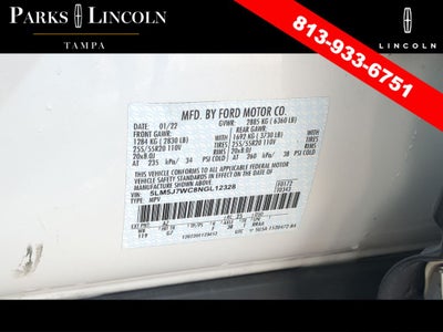 2022 Lincoln Aviator Reserve Premium