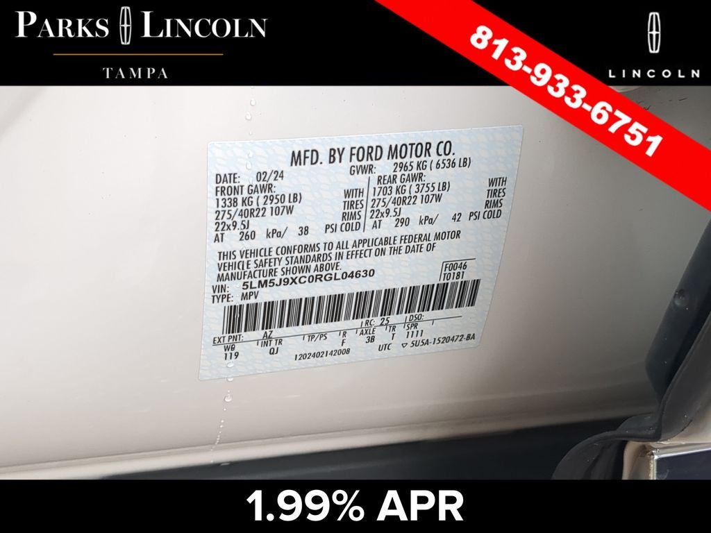 2024 Lincoln Aviator Black Label Premium