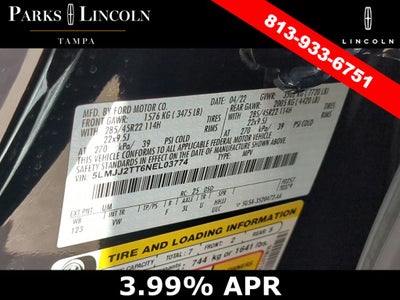 2022 Lincoln Navigator Black Label