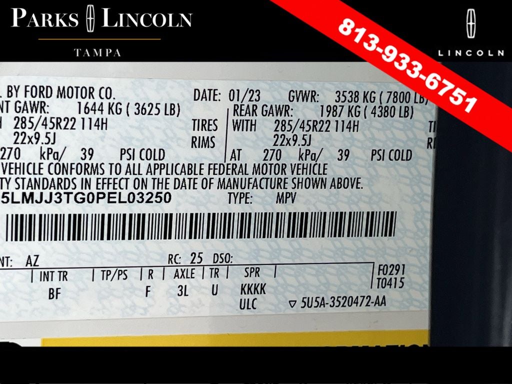 2023 Lincoln Navigator L Black Label