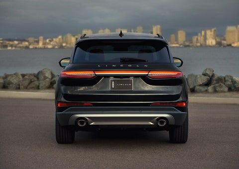 The rear lighting of the 2025 Lincoln Corsair® SUV spans the entire width of the vehicle. | Parks Lincoln of Wesley Chapel in Wesley Chapel FL