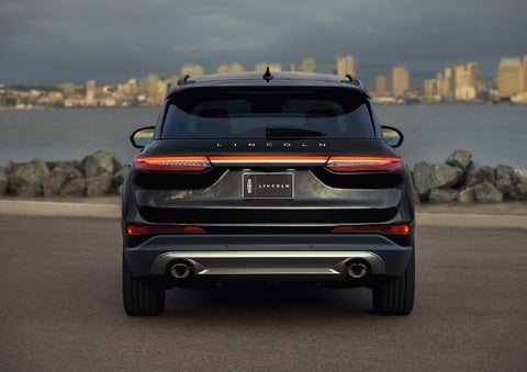 The rear lighting of the 2026 Lincoln Corsair® SUV spans the entire width of the vehicle. | Parks Lincoln of Wesley Chapel in Wesley Chapel FL