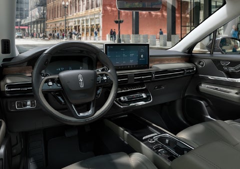The interior dashboard of 2026 Lincoln Corsair® SUV is shown here. | Parks Lincoln of Wesley Chapel in Wesley Chapel FL