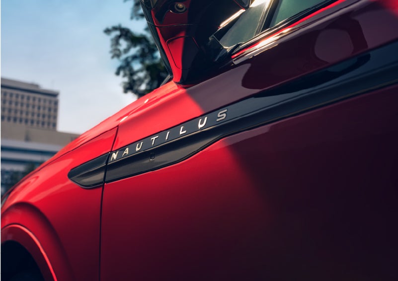 A side badge on the passenger door reads Nautilus. | Parks Lincoln of Wesley Chapel in Wesley Chapel FL