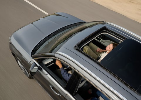 The available panoramic Vista Roof® of a 2027 Lincoln Aviator® SUV is open. | Parks Lincoln of Wesley Chapel in Wesley Chapel FL
